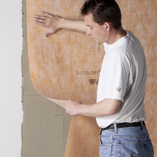 Schluter Kerdi Waterproofing Tile Membrane – 3′ 3″ X 65′ 7″ (215-sq ft)