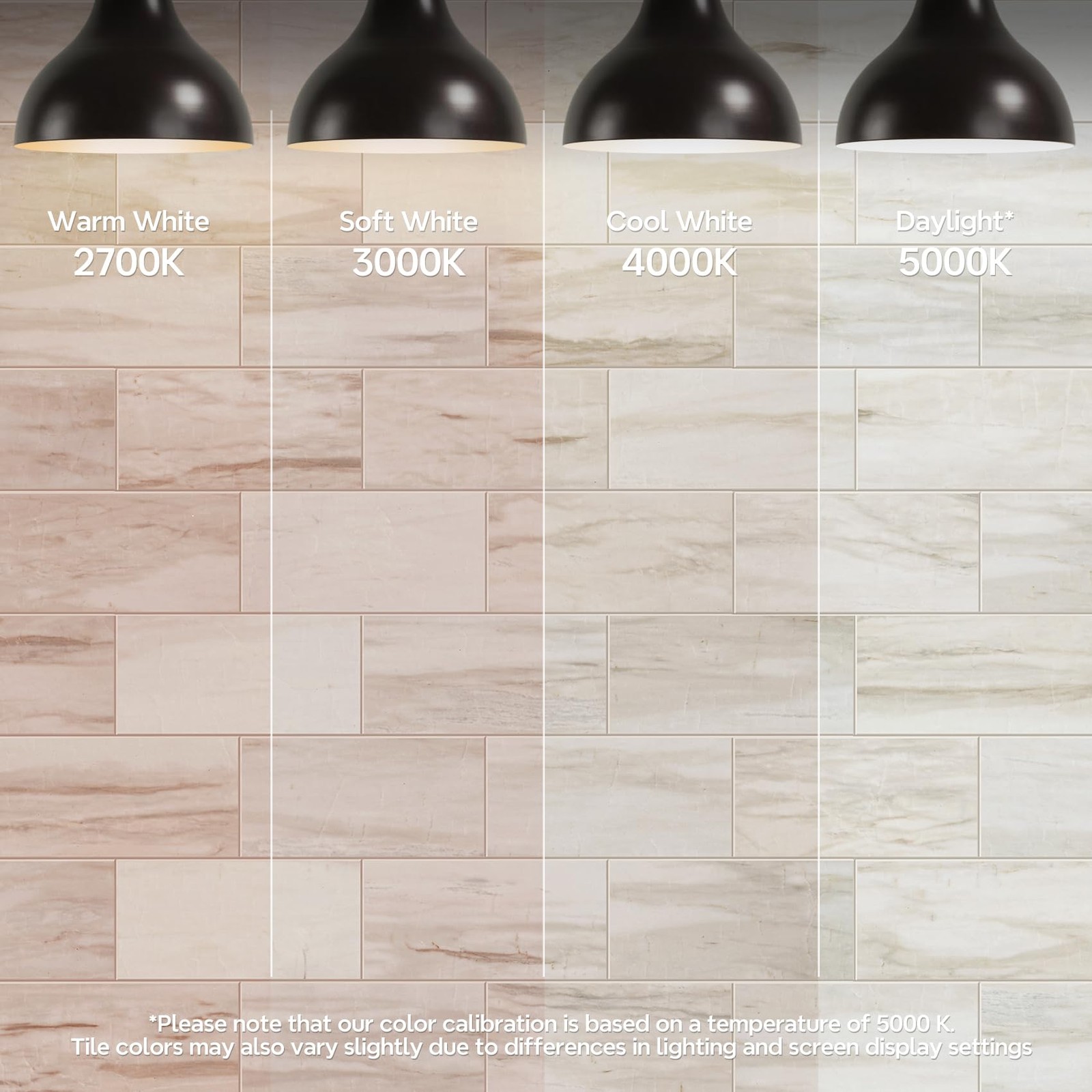 4-Piece Glossy Wooden Marble Grain Peel and Stick Backsplash Tile,3”x6” PVC…