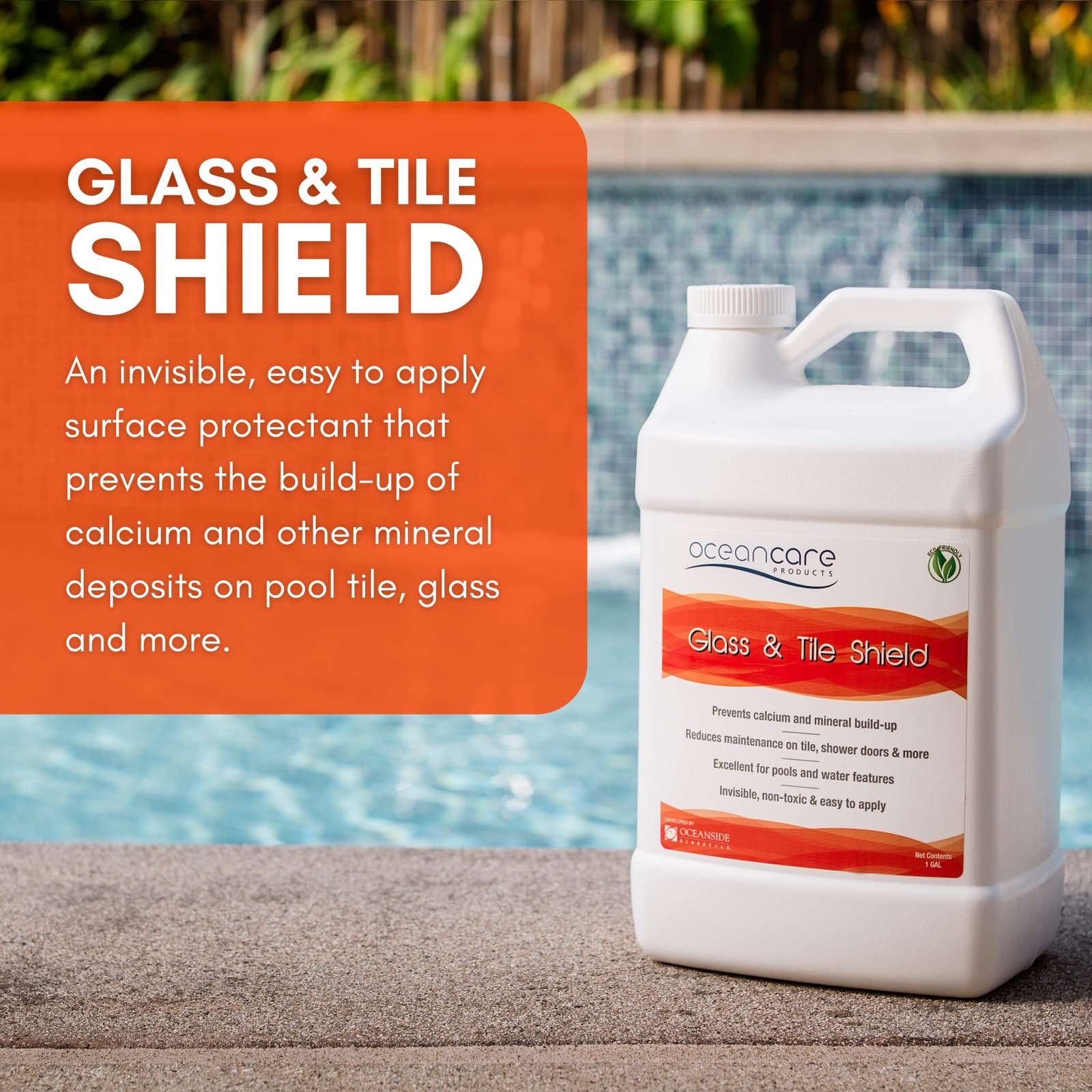 Products – Glass and Tile Shield – Gallon – Rock Water Feature Protectant, Ca…