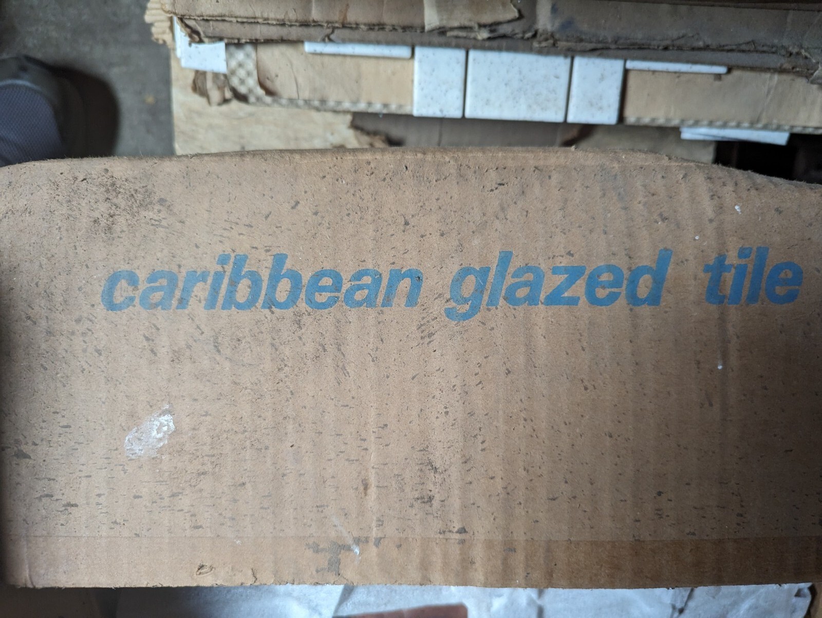 1 pcs American Olean “Caribbean” Series Tile #174 Crystal Panama 3×6 70s 80s