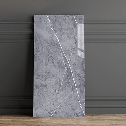 Wall Panels Peel and Stick 10 Pieces 23.6×11.8in (19.4 Sq. Ft. Gray-ysh