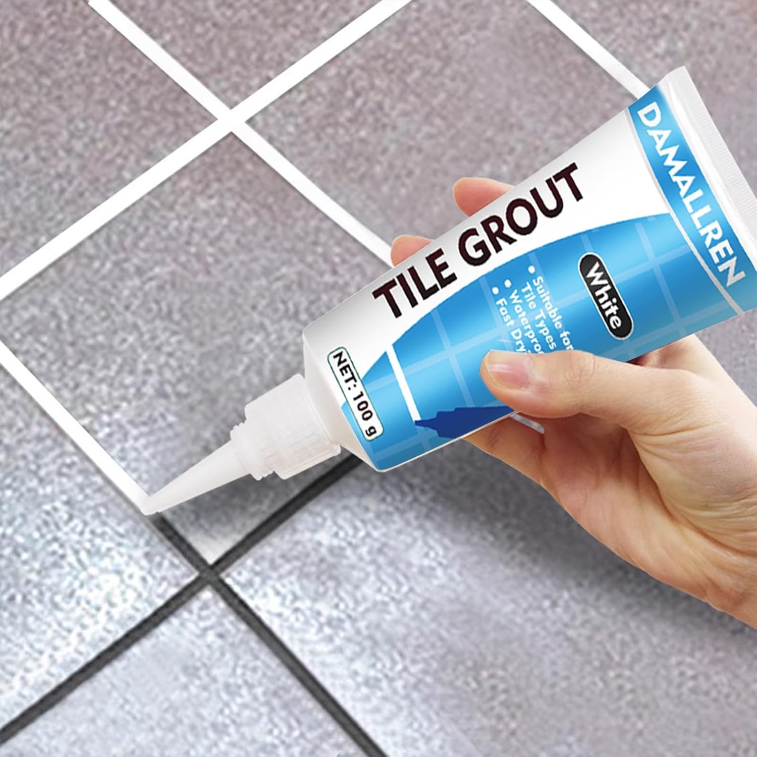 2 Pack Grout Paint Pen Kit – Fast Drying Filler and Sealer for…