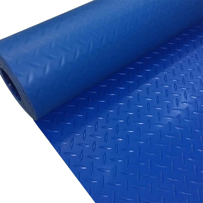 Garage Flooring Mat Roll Trailer Floor Covering PVC Vinyl Flooring Roll Non-Slip