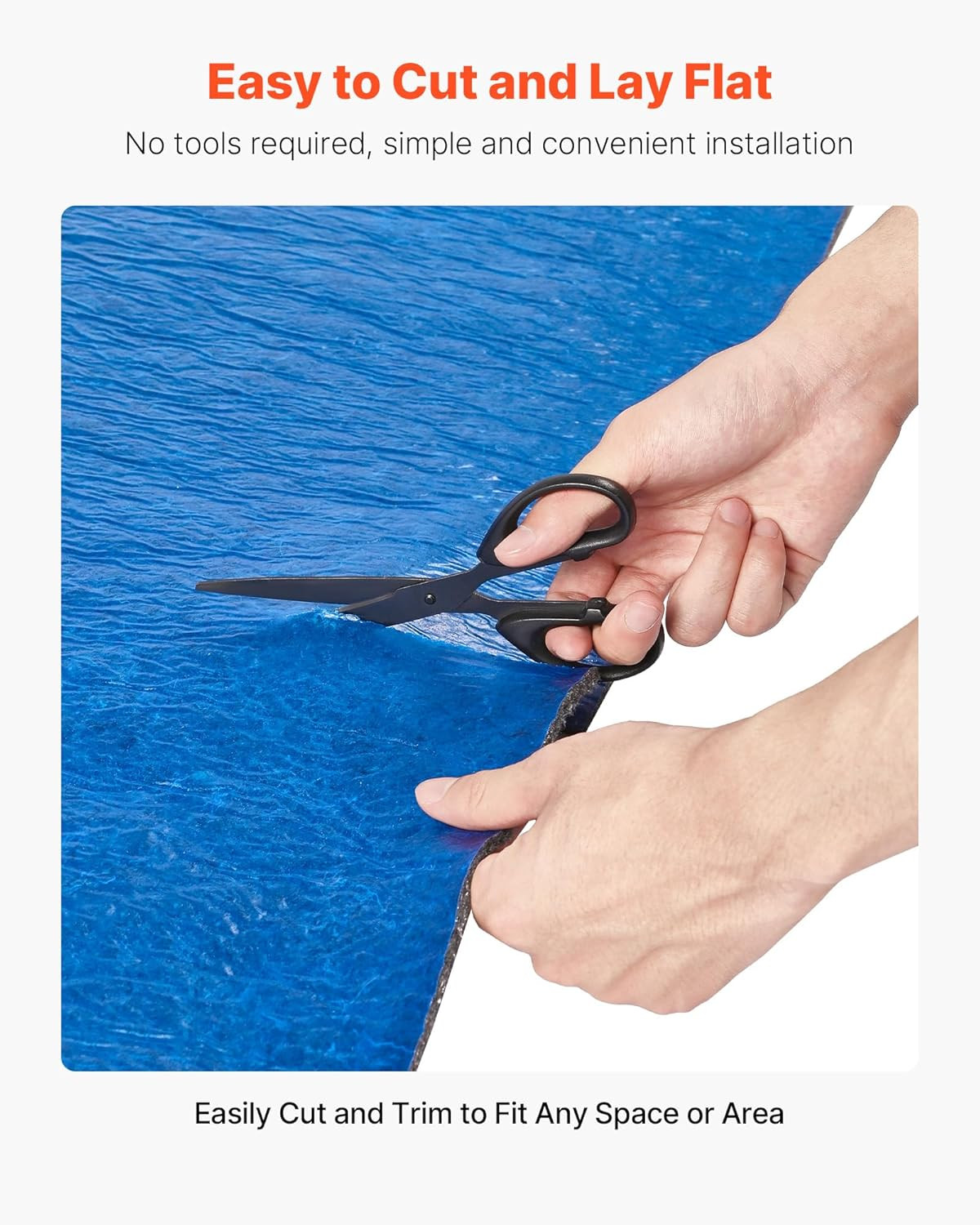 Floor Underlayment 400 Sq. Ft, 3Mm Laminate Flooring Padding with Attached Vapor