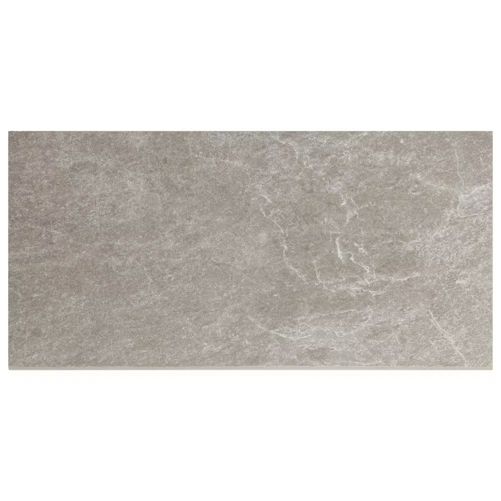Lithotech 11.81 In. X 23.62 In. X 0.78 In. Greige Beige Matte Porcelain Floor Po