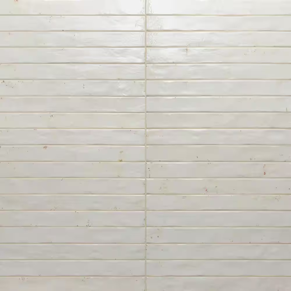 Chroma 2 In. X 18 In. White Porcelain Subway Tile (7.42 Sq. Ft./Case)