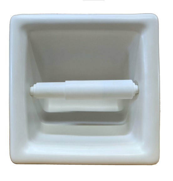 Porcelain Recessed Standard Tissue Holder ALL COLORS Made in the US
