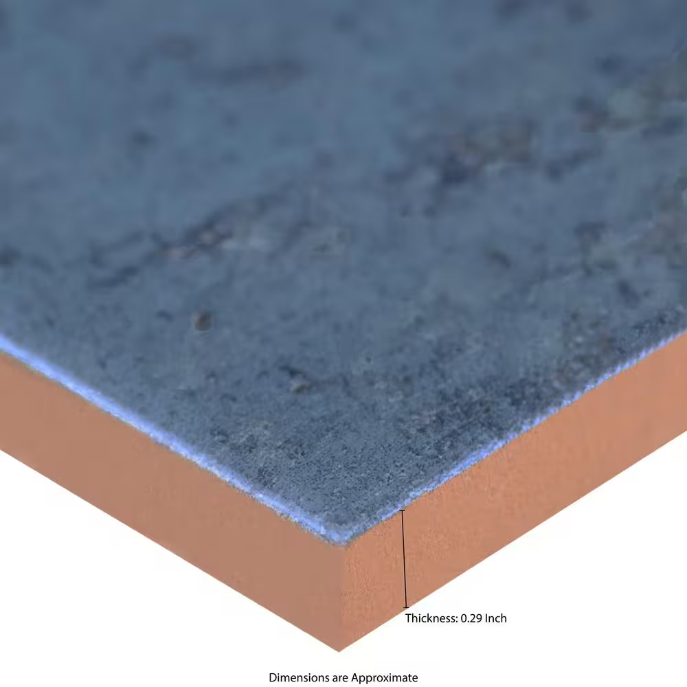 Marina Cobalt 4 In. X 12 In. Glossy Ceramic Subway Wall Tile (11.22 Sq. Ft. / Ca