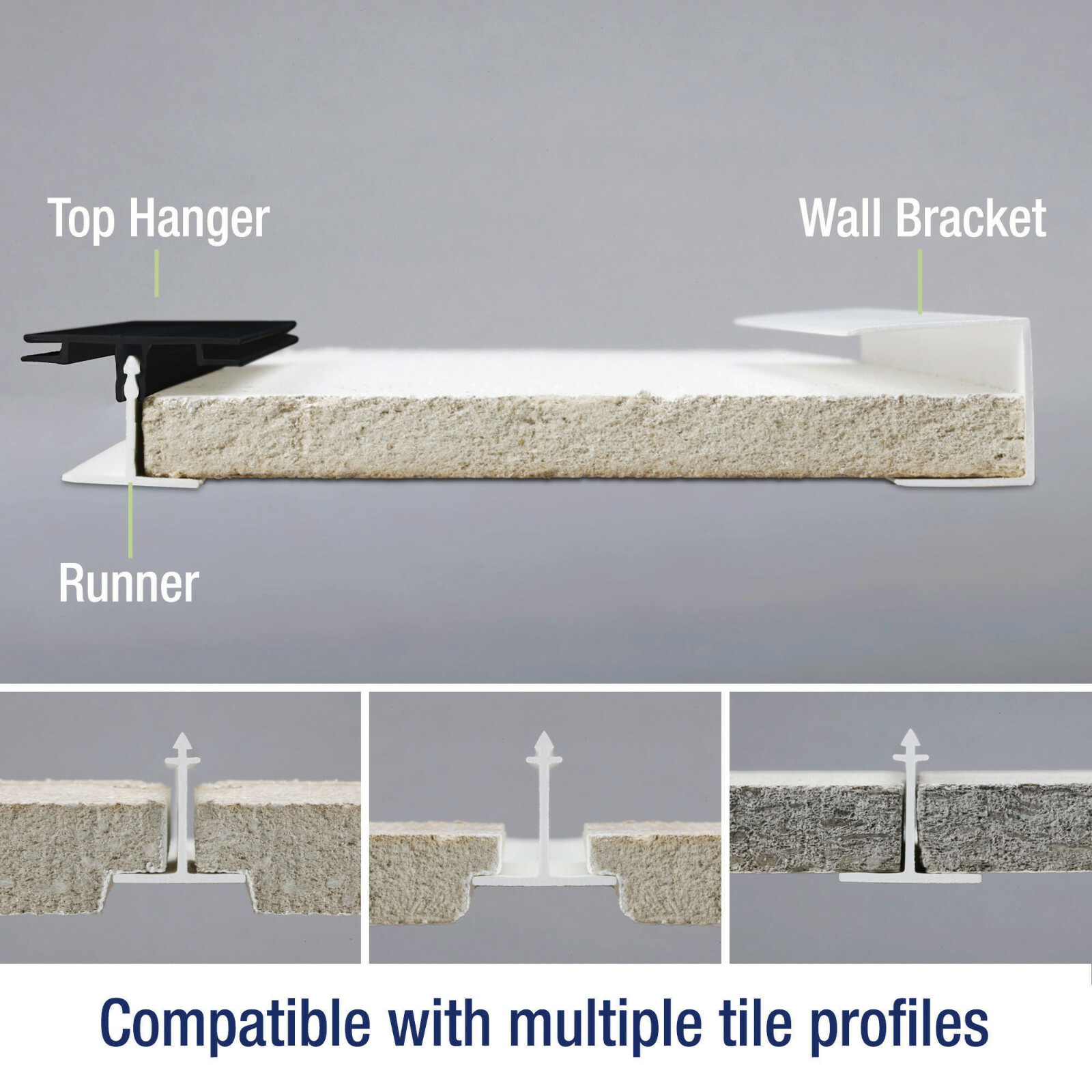 CeilingMAX 100 sq. ft. Surface Mount Grid Kit