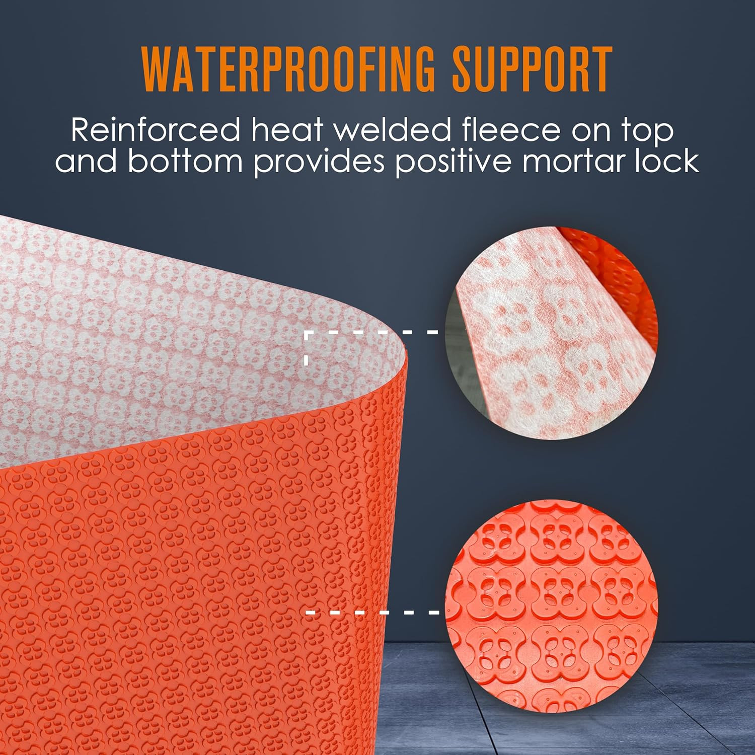 Uncoupling Membrane, Tile Underlayment, Tile Underlayment Membrane, Tile Membran