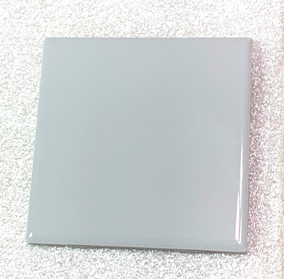 Vintage New American Olean 4 1/4″ x 4 1/4″ Seagull Gray #0043 Gloss *10* pcs