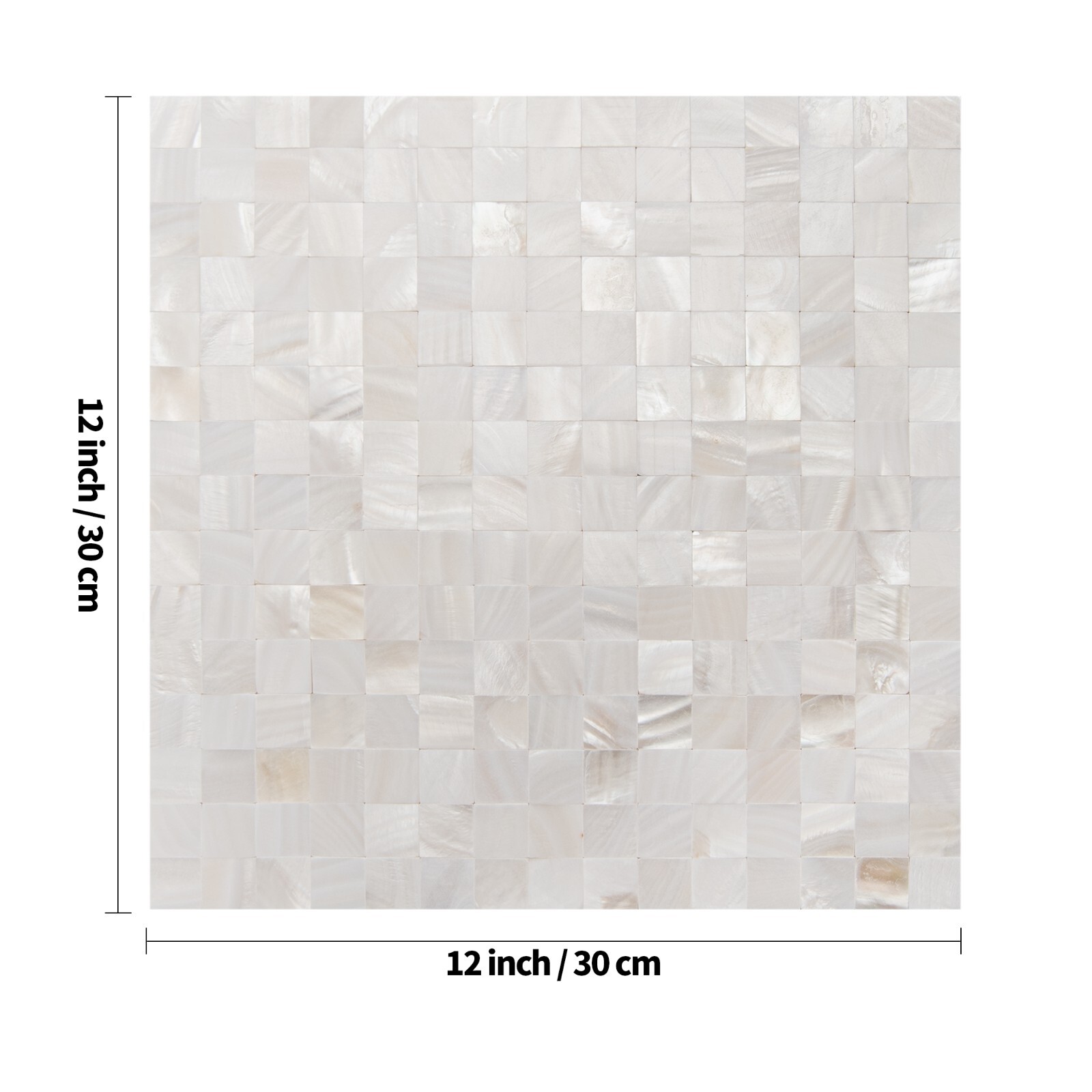 Mother of Pearl Shell Mosaic Tile for Kitchen Backsplash/Bathroom Tile, 6sheets