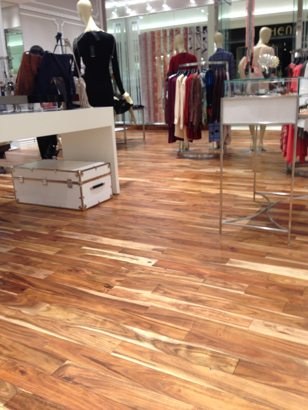 Acacia Asian Walnut Natural Prefinished Hardwood Wood Flooring Floor Sample