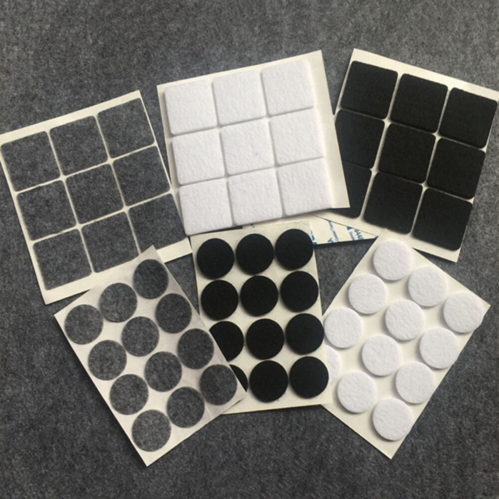 200PCS Round Felt Pads 2CM Diameter Floor Protector Pad for Chair Furniture