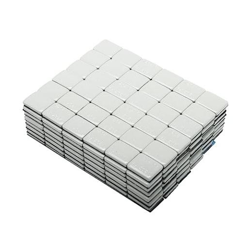 9 Lb. Box Wheel Weights- 0.5oz, 1/2 Oz. Stick On Adhesive 1/2 oz – 288pcs Grey