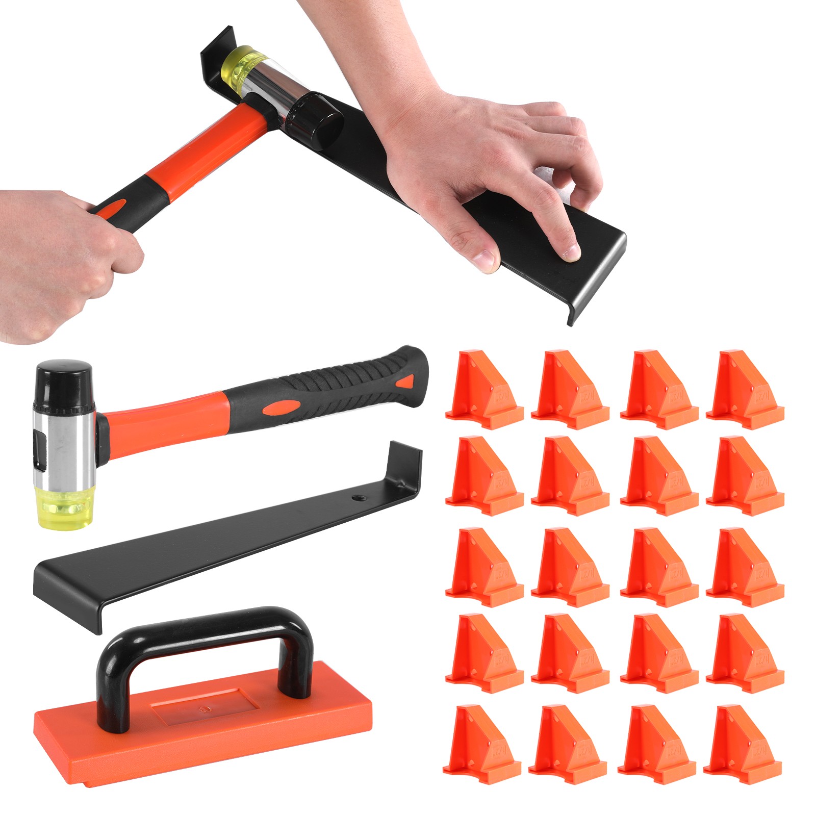 23Pcs Floor Fixing Spacer Tools Multi Purpose for Home Renovation