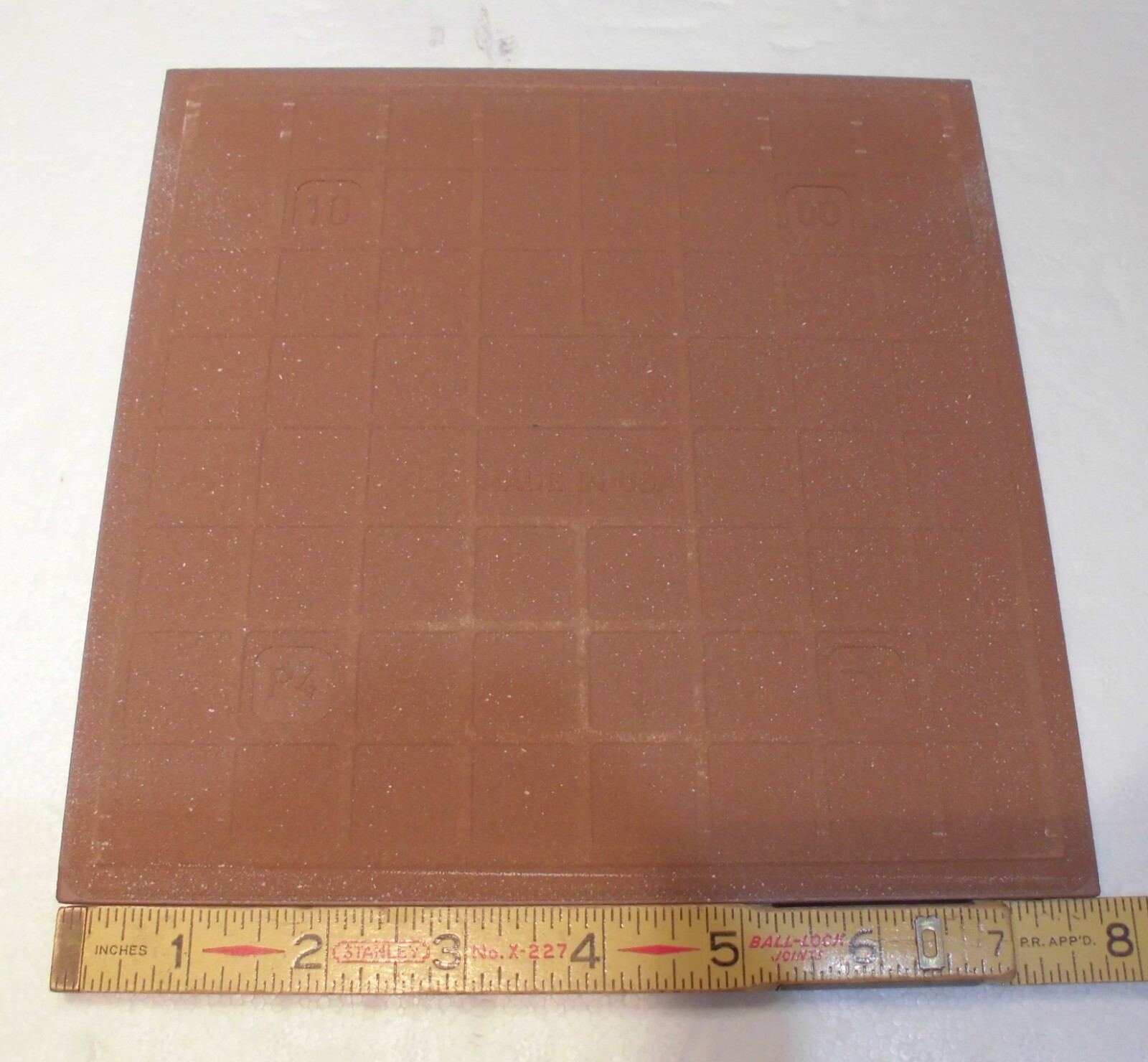 1 pc. Off-white – Light Almond: 8″ Ceramic Floor Tile by Marazzi, Rough Texture