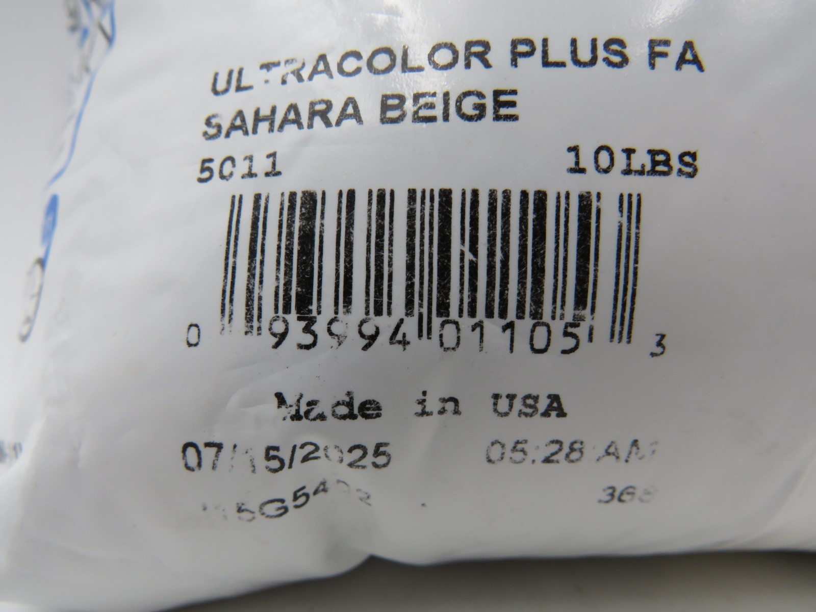 Mapei Ultracolor Plus FA Rapid-Setting Grout 10 lb Bag (Sahara Beige) NEW