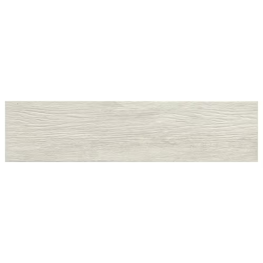 Capel Bianco 6 In. X 24 In. Matte Ceramic Wood Look Floor and Wall Tile (17 Sq.