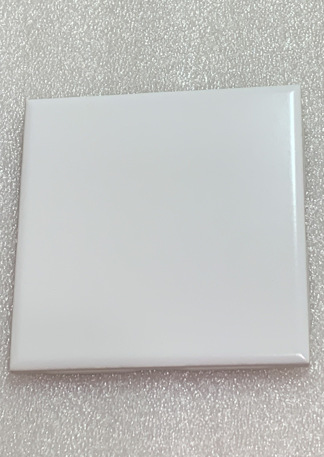 New Interceramic Tile 4 1/4″ x 4 1/4″ White Glazed Made in USA